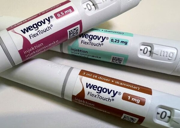 ▲ 노보노디스크의 GLP-1 작용제 기반 비만치료제 위고비. ⓒ 로이터 통신