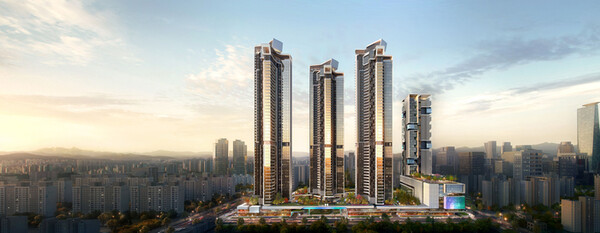 ▲ 현대건설이 제안한 여의도 한강아파트 조감도 ⓒ 현대건설