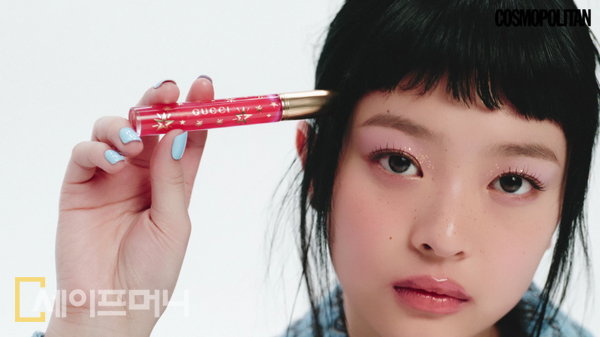 ▲ 구찌뷰티 글로벌 앰버서더 뉴진스 하니. ⓒ LG생활건강
