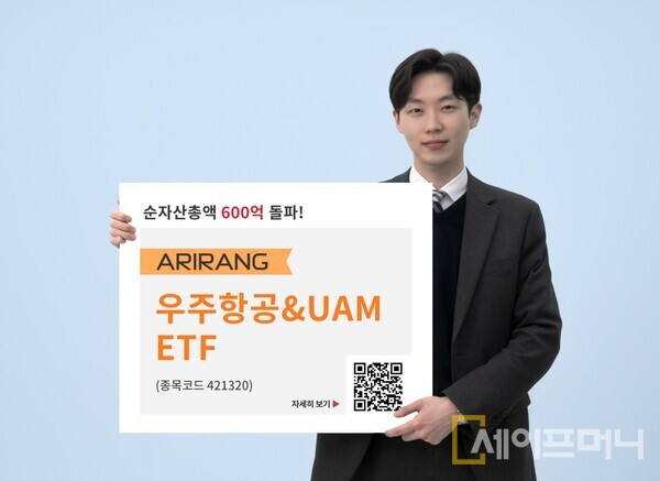 ▲ 한화자산운용의 우주항공ETF 순자산이 600억원을 돌파했다. ⓒ 한화자산운용