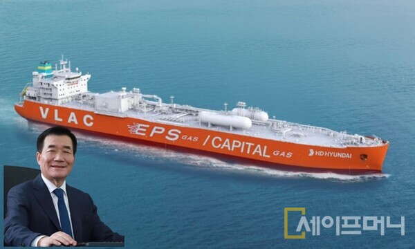 ▲ HD현대삼호가 유럽 지역 선사로부터 초대형 암모니아 운반선 2척을 수주했다고 공시했다. ⓒ 세이프머니