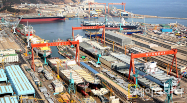 ▲ HD한국조선해양이 4925억원의 건조 계약을 따냈다. ⓒ HD한국조선해양