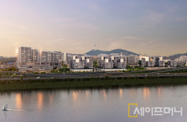 ▲ 서울 용산구 한남5구역 재개발 사업 투시도. ⓒ 서울시