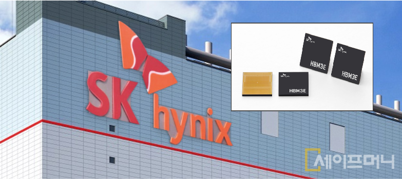 ▲ SK하이닉스가 미국의 경기침체와 인공지능 회의론으로 하락세를 보이고 있다. ⓒ SK하이닉스