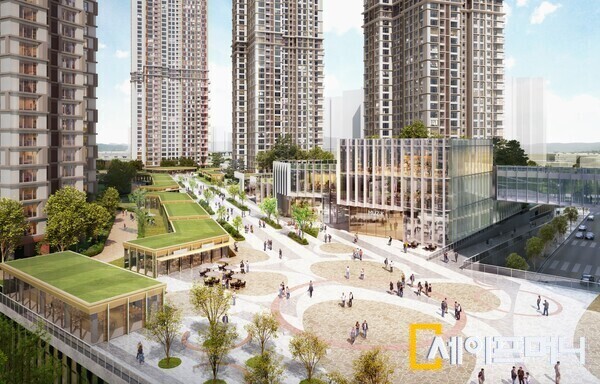 ▲ 서울 노원구 광운대역세권 개발사업 근린생활시설 조감도. ⓒ 노원구