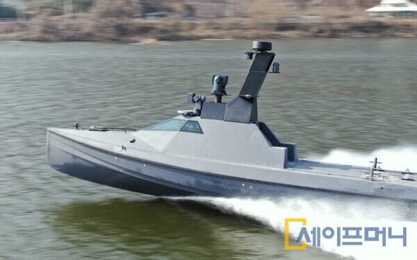 ▲ LIG넥스원 무인수상정 해검2. ⓒ LIG넥스원