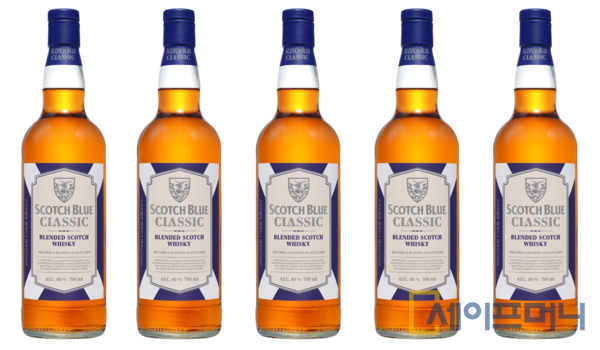 ▲ 롯데칠성음료 스카치블루가 출시한 스카치블루 클래식. ⓒ 롯데칠성음료