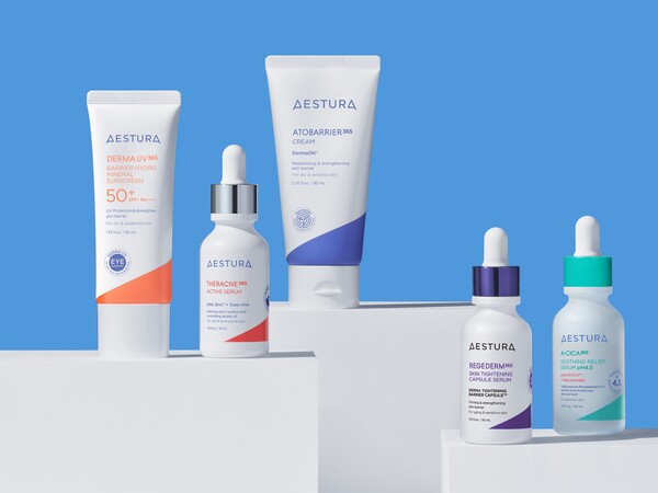 ▲ 아모레퍼시픽 에스트라가 더마코스메틱 페이셜케어 판매 1위 브랜드로 선정됐다. ⓒ 아모레퍼시픽