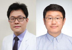 ▲ 한정규 서울대병원 순한기내과 교수(왼쪽)과 한경도 숭실대 교수가 관상동맥중재시술 당뇨병 환자의 유산소운동 효과를 입증했다. ⓒ서울대병원