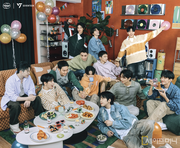 ▲ CJ제일제당 비비고가 인기 K-팝 그룹 세븐틴(SEVENTEEN)을 첫 브랜드 앰버서더로 발탁했다. ⓒ CJ제일제당