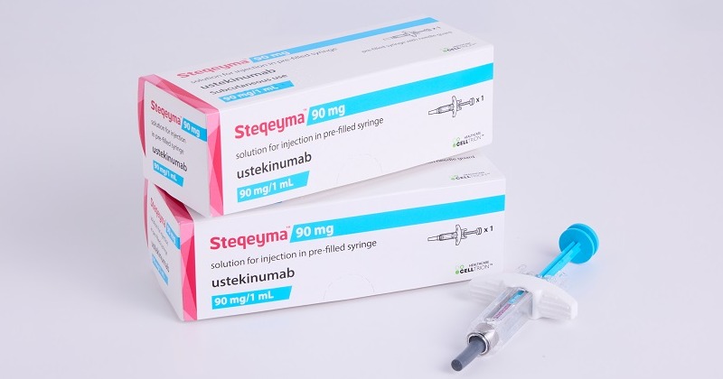 ▲ 셀트리온 자가면역질환 치료제 스테키마(성분명 우스테키누맙). ⓒ 셀트리온