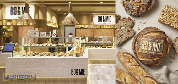 ▲ 신세계푸드가 선보인 보앤미(BO&MIE) 신세계백화점 강남점 매장. ⓒ 신세계푸드