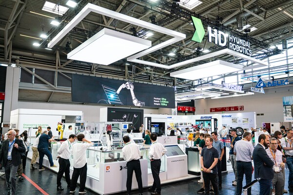 ▲ HD현대로보틱스가 독일 뮌헨에서 열리는 로봇 산업 박람회 오토매티카 2025에 참가했다. ⓒ HD현대로보틱스