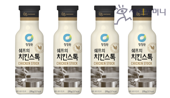 ▲ 대상 청정원이 쉐프의 치킨스톡을 튜브형으로 출시했다. ⓒ 대상