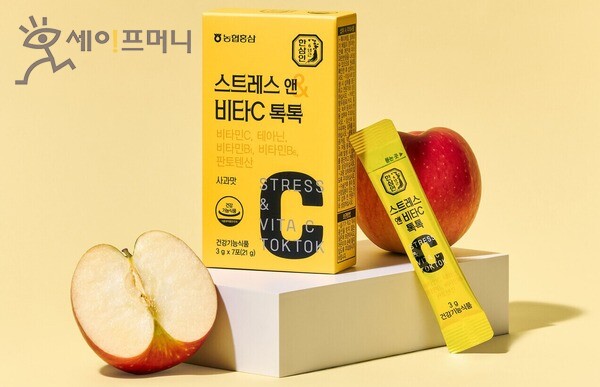 ▲ 농협홍삼 한삼인이 출시한 스트레스 앤 비타C톡톡. ⓒ 농협